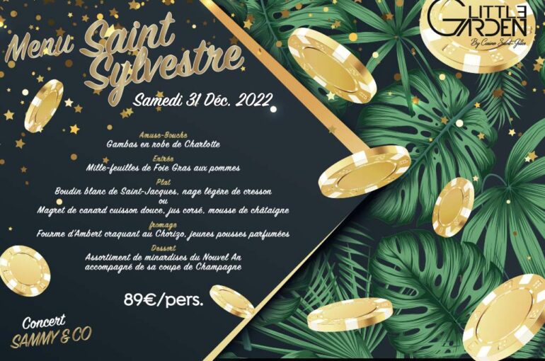 Menu de la Saint Sylvestre – Little Garden