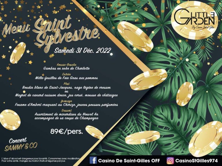 Menu de la Saint Sylvestre – Little Garden