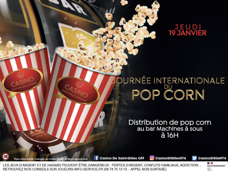 Journée internationale du pop-corn – jeudi 19 janvier