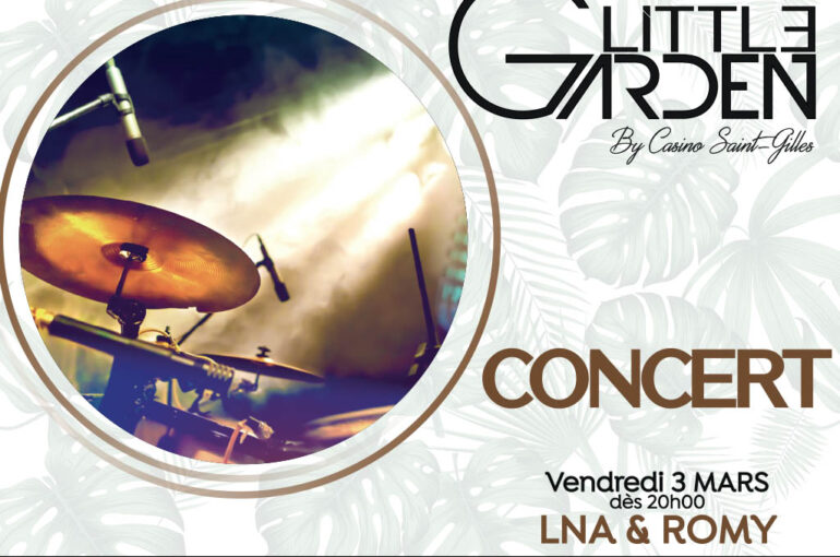 Concert vendredi 3 mars – Little Garden