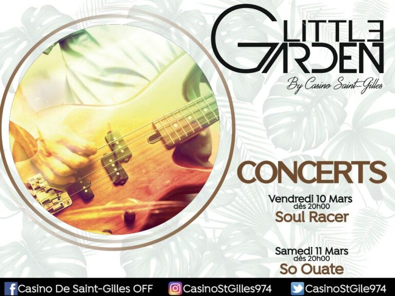 Concerts vendredi 10 et samedi 11 mars au restaurant Little Garden