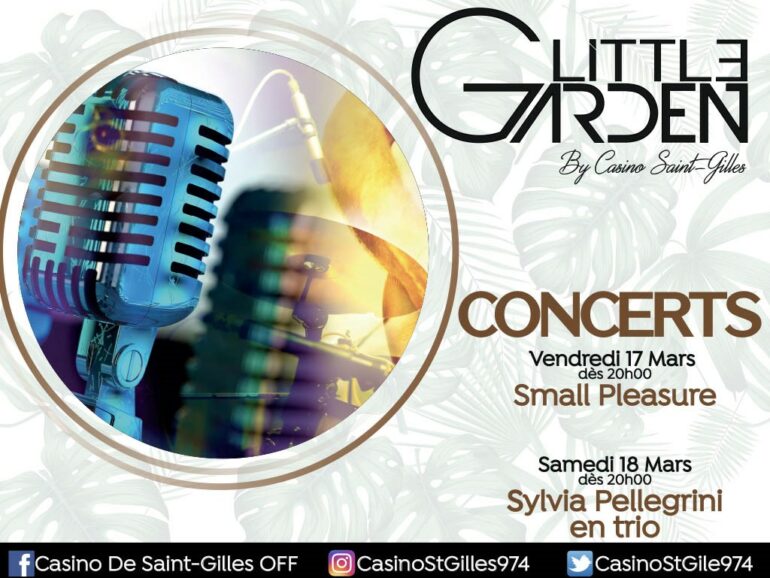 Concerts vendredi 17 et samedi 18 mars au restaurant Little Garden