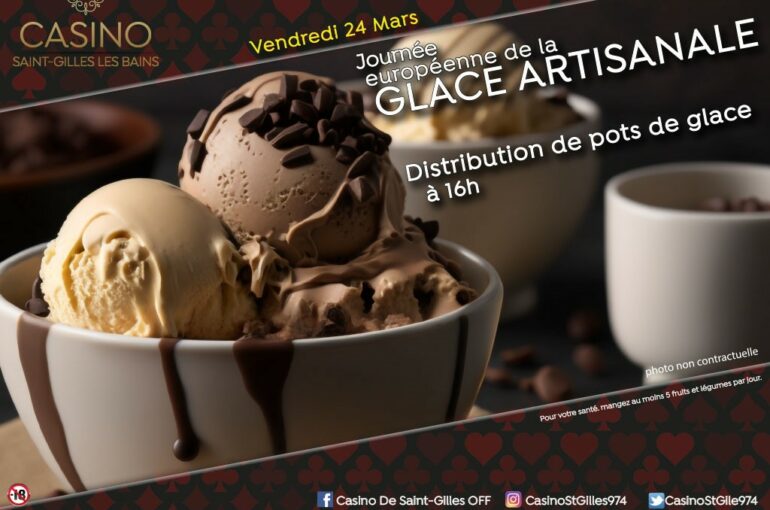 Pots de glace offerts au bar pour régaler vos papilles !