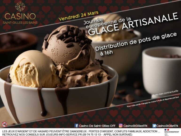 Pots de glace offerts au bar pour régaler vos papilles !