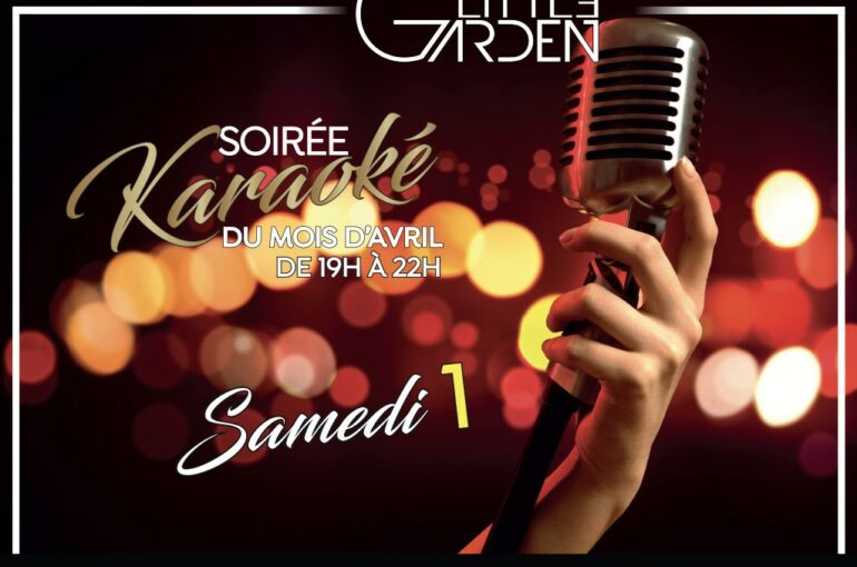 Soirée karaoké au Little Garden – avril