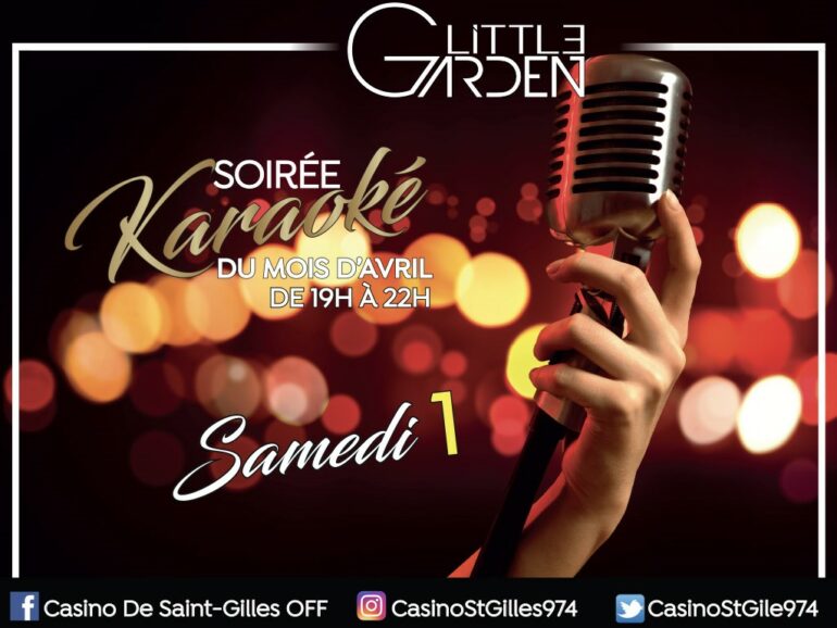 Soirée karaoké au Little Garden – avril