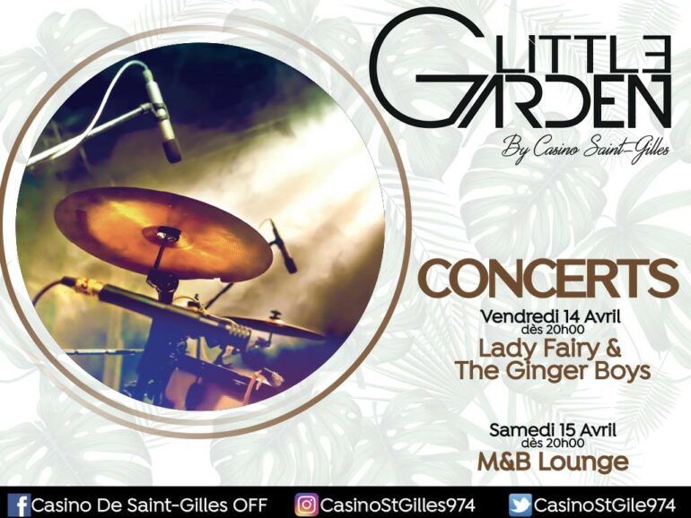 Concerts vendredi 14 et samedi 15/04 au restaurant Little Garden