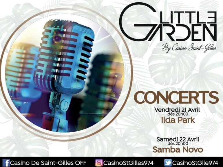 Concerts vendredi 21 et samedi 22/04 au restaurant Little Garden