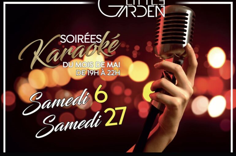 Soirée karaoké au Little Garden – mai