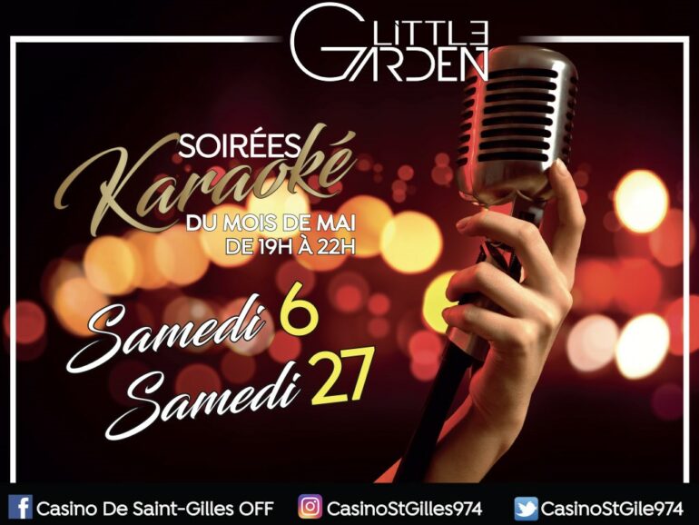 Soirée karaoké au Little Garden – mai