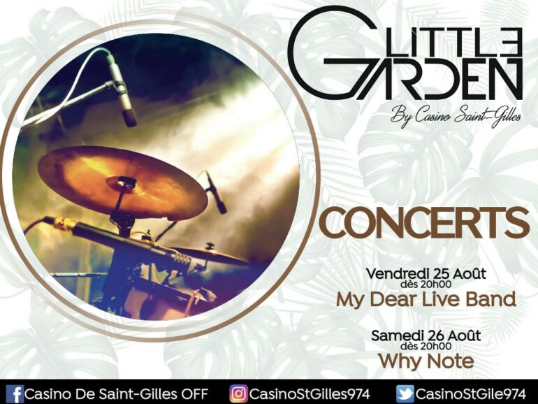 Programme week-end du 25 & 26/08 au restaurant Little Garden
