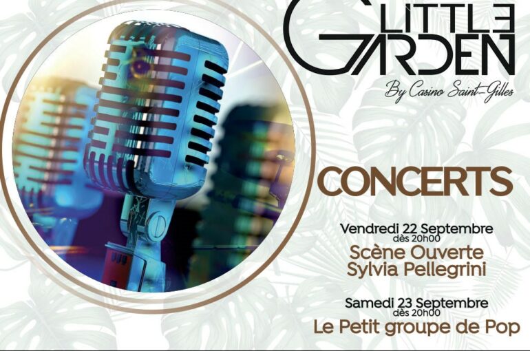Programme week-end du 22 & 23/09 au restaurant Little Garden