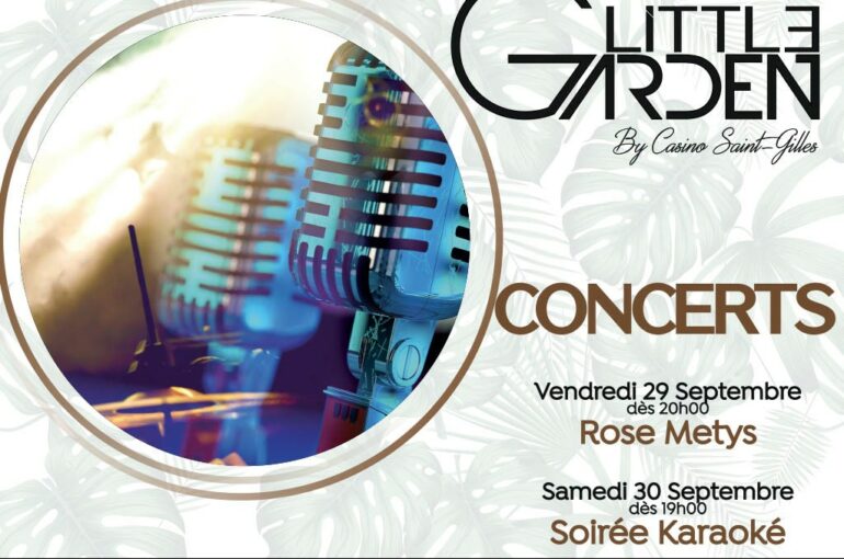 Programme week-end du 29 & 30/09 au restaurant Little Garden