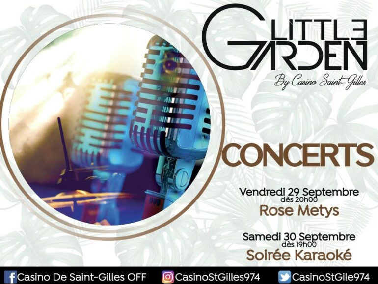 Programme week-end du 29 & 30/09 au restaurant Little Garden