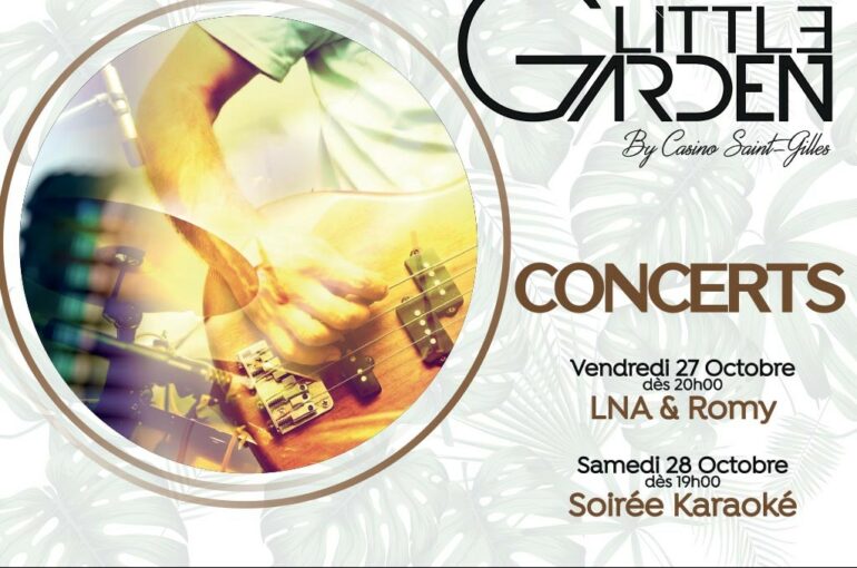 Programme week-end du 27 & 28/10 au restaurant Little Garden