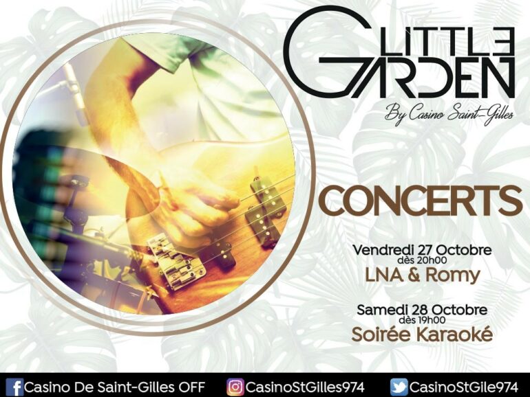 Programme week-end du 27 & 28/10 au restaurant Little Garden