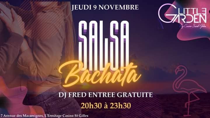 Soirée Salsa Bachata au restaurant le Little Garden