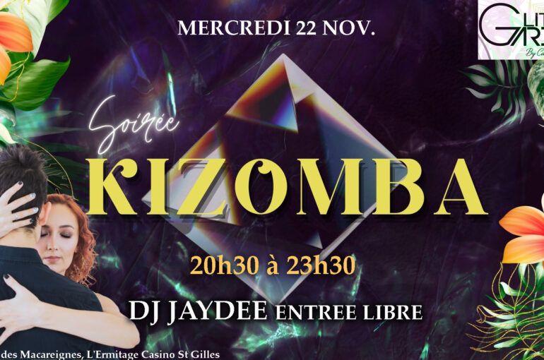 Soirée Kizomba mercredi 22/11