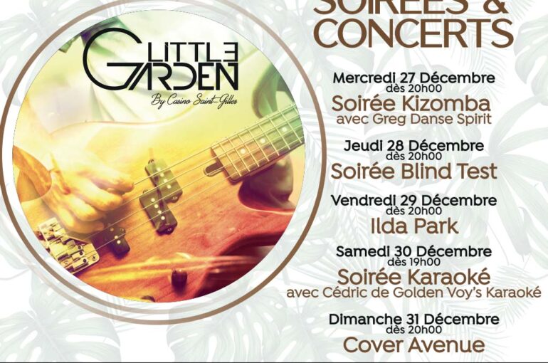 Programme Little Garden du 27 au 31/12