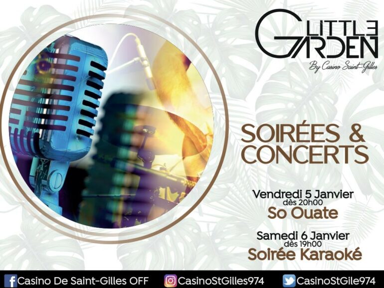 Soirées restaurant Little Garden 6 et 7/01