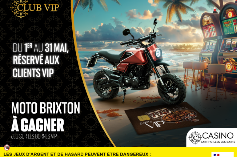 Jeu CLUB VIP – Une moto à gagner