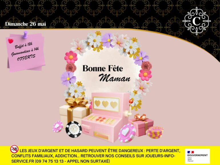 Fête des Mère dimanche 26-05
