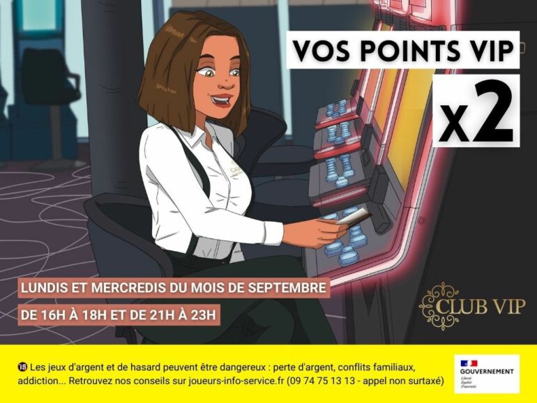 Offre bonus : vos points VIP multipliés